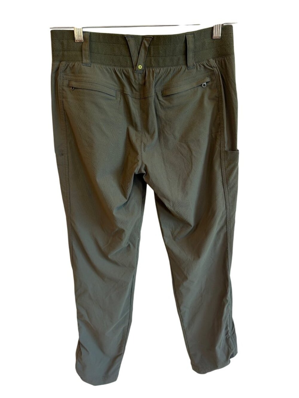 Title Nine Women's 8 Nylon Clamber Pants Green * - Picture 4 of 17